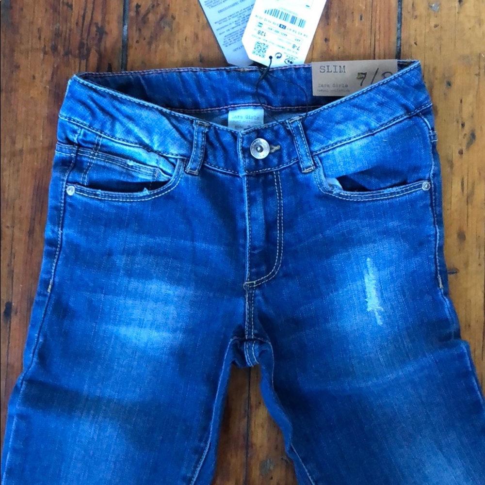 Zara slim stretch denim